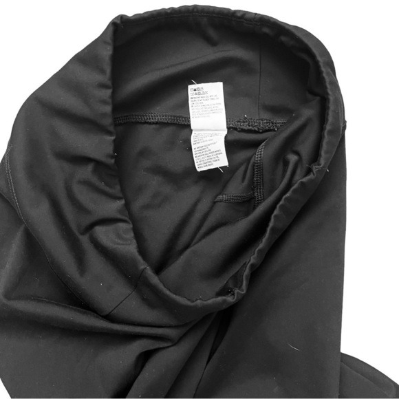 American Eagle black casual elastic tights joggers high rise Women Large - Picture 12 of 16